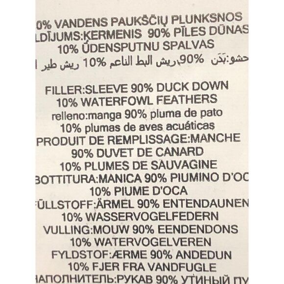 Michael Kors Packable Down Fill Parka Long Jacket Black Size XS Lightweight - Picture 5 of 5